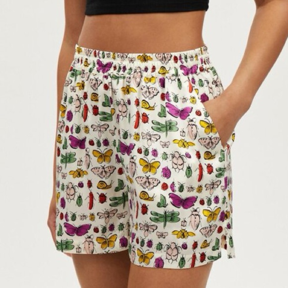 Coach Multicolor Butterfly Print Women's Shorts